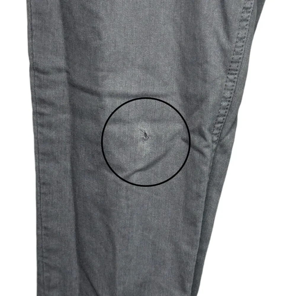 Banana Republic Jeans Men 31x30 Slim Fit Gray Traveler Casual Neutral Minimalist